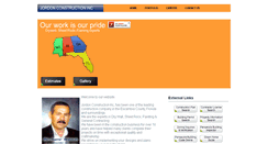 Desktop Screenshot of jordonconstruction.com
